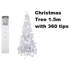Premium White Christmas Tree - 1.5 metre  